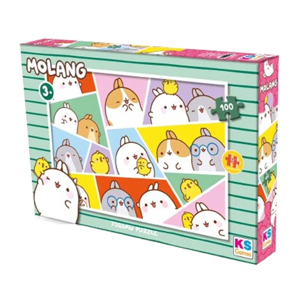 Ks GamesKs Games Molang 100 Parça Puzzle