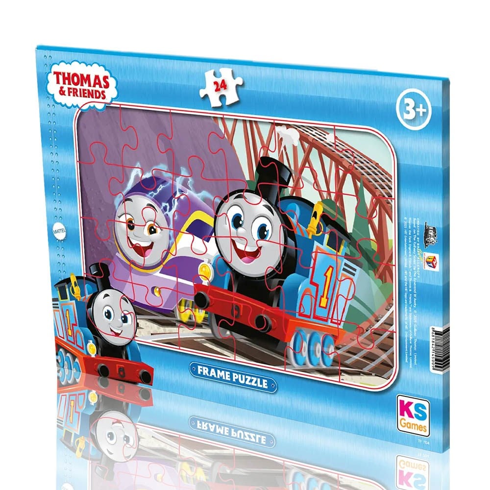 Ks GamesKs Games Thomas ve Arkadaşları Frame Puzzle 24 Parça