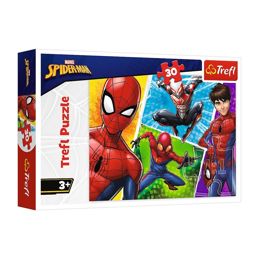 VardemVardem Trefl 30 Parça Puzzle Disney Marvel Spiderman 27x20cm