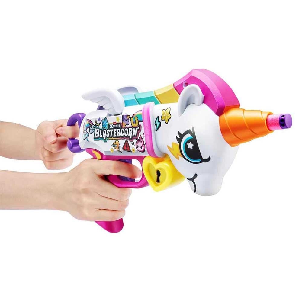 Sunman X-Shot Blastercorn 16 Mermili Sünger Dart Atan Silah 30 cm