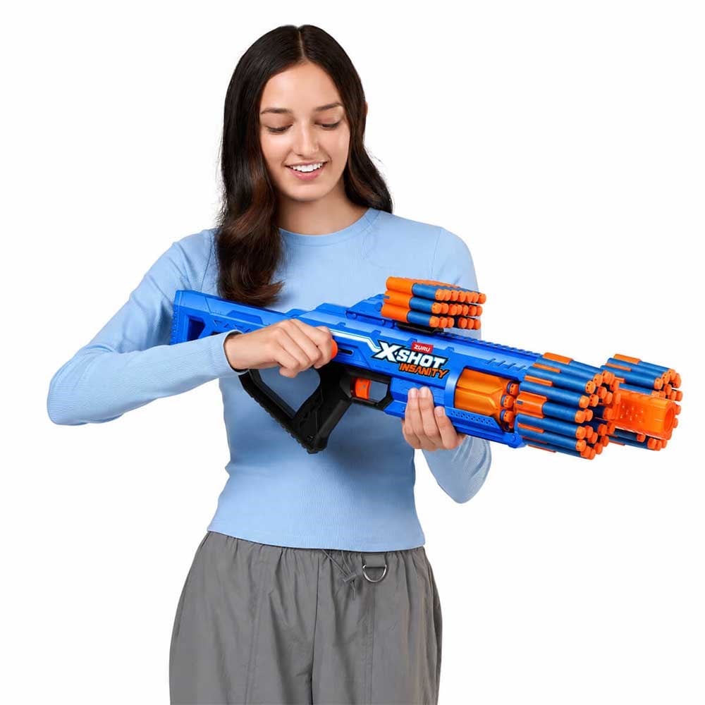 Sunman X-Shot Insanity Berzerko 48 Mermili Sünger Dart Atan Silah 68 cm