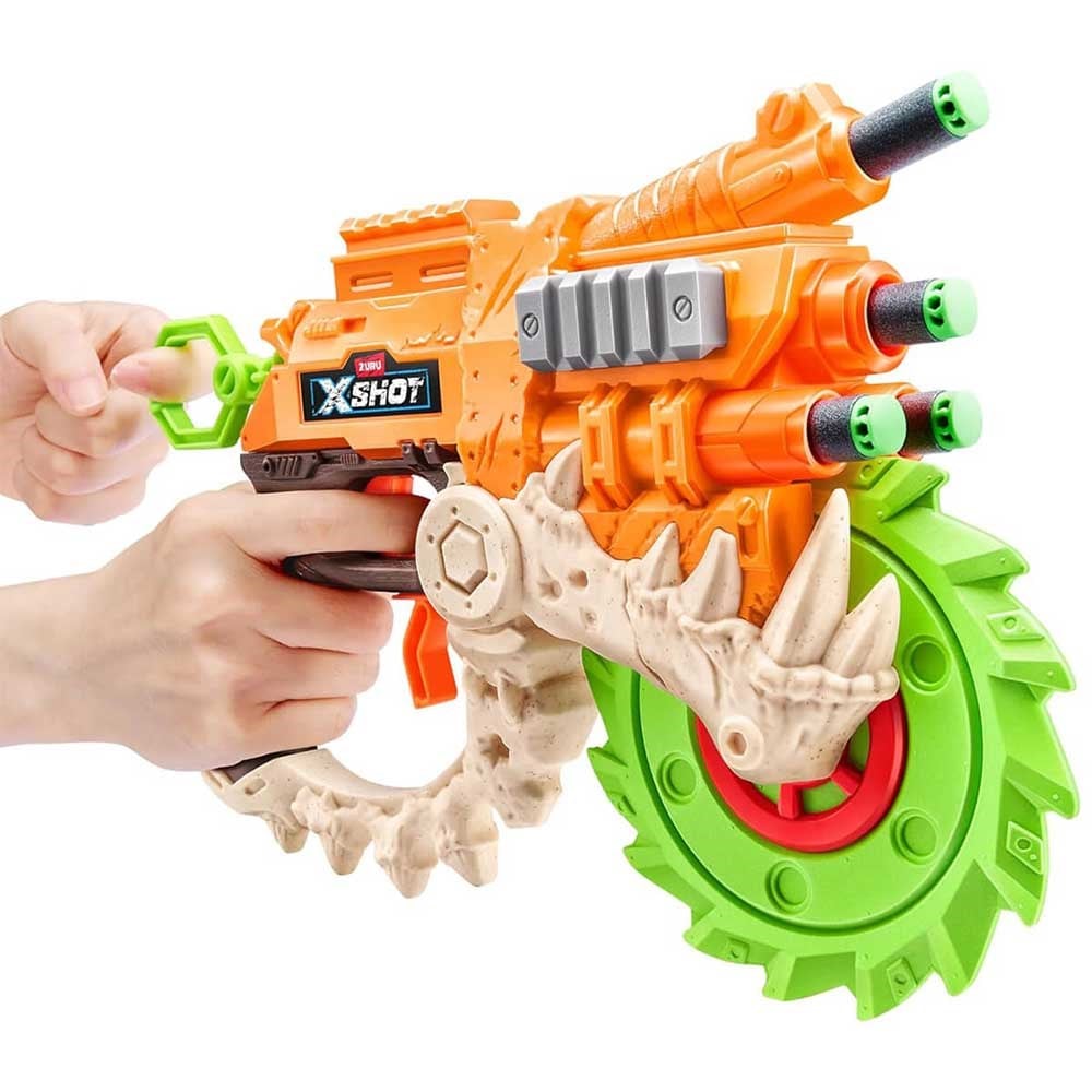 Sunman X-Shot Insanity HorrorFire Reaper-X 8 Mermili Sünger Dart Atan Silah 30 cm