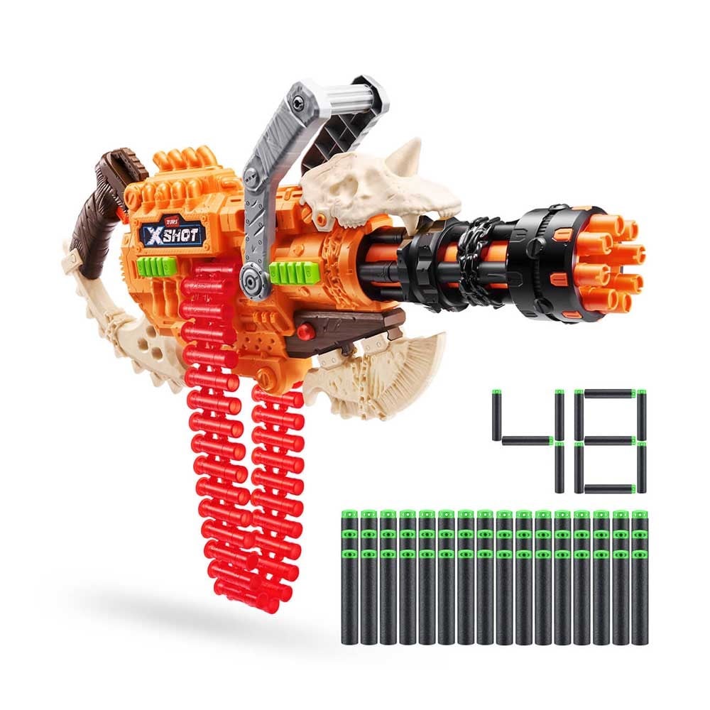 Sunman X-Shot Insanity HorrorFire Dread Hammer 48 Mermili Sünger Dart Atan Silah 71 cm