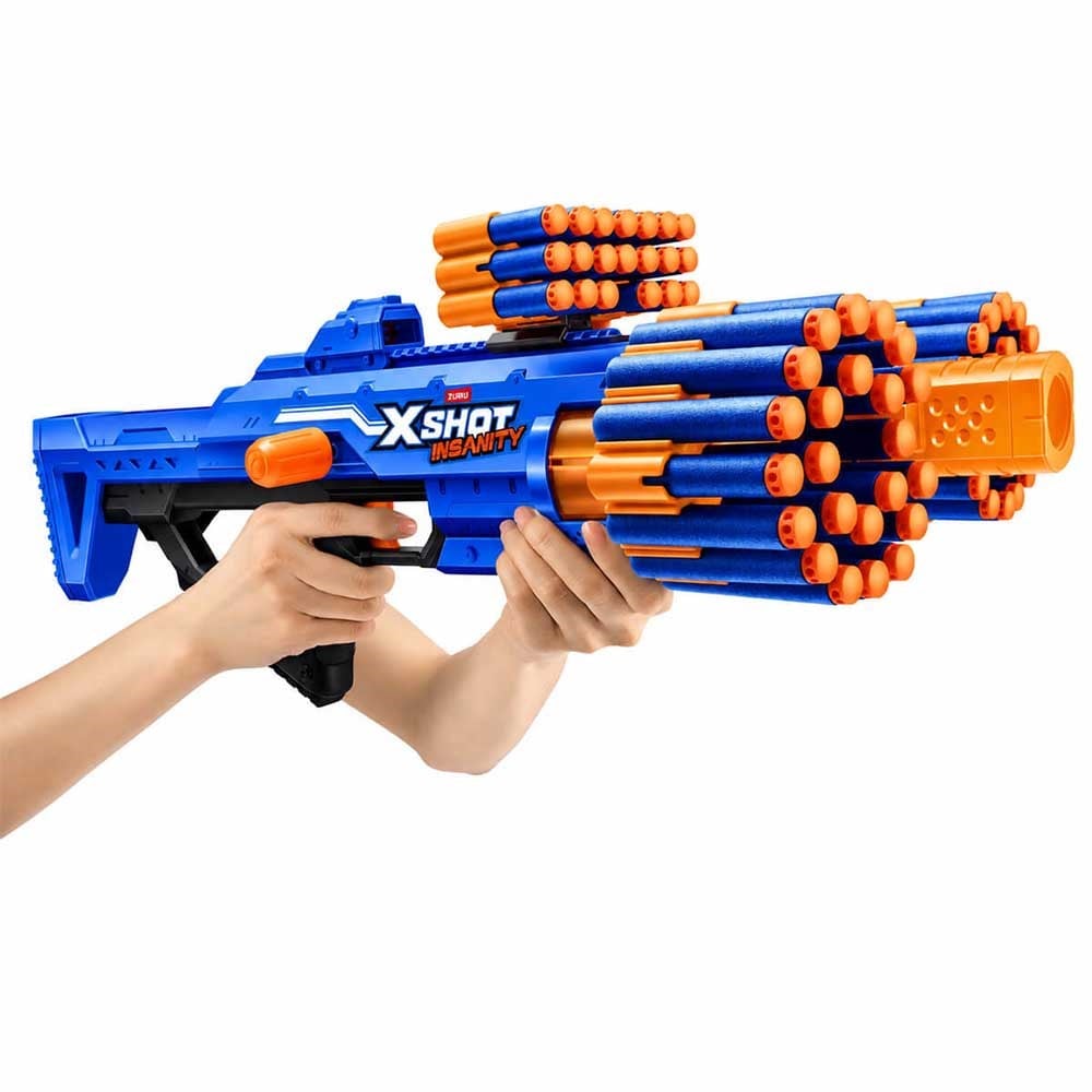 Sunman X-Shot Insanity Berzerko 48 Mermili Sünger Dart Atan Silah 68 cm