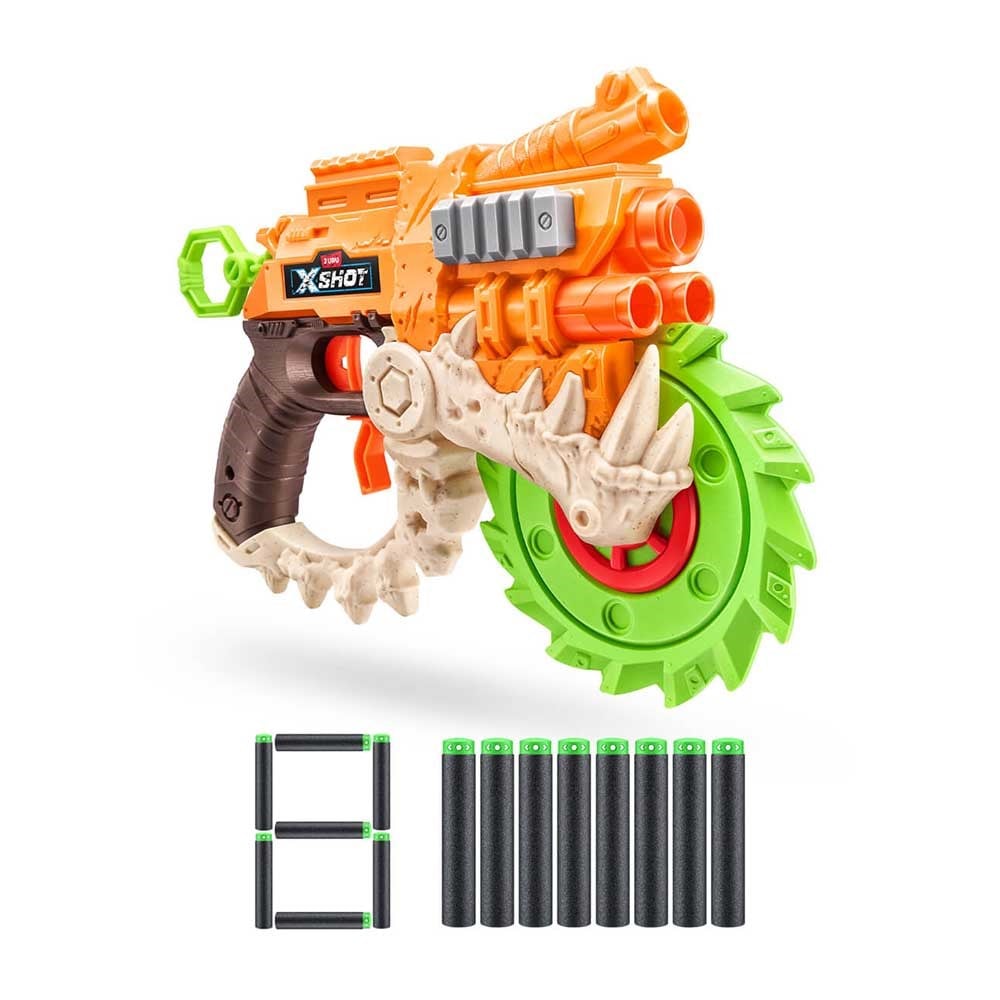 Sunman X-Shot Insanity HorrorFire Reaper-X 8 Mermili Sünger Dart Atan Silah 30 cm