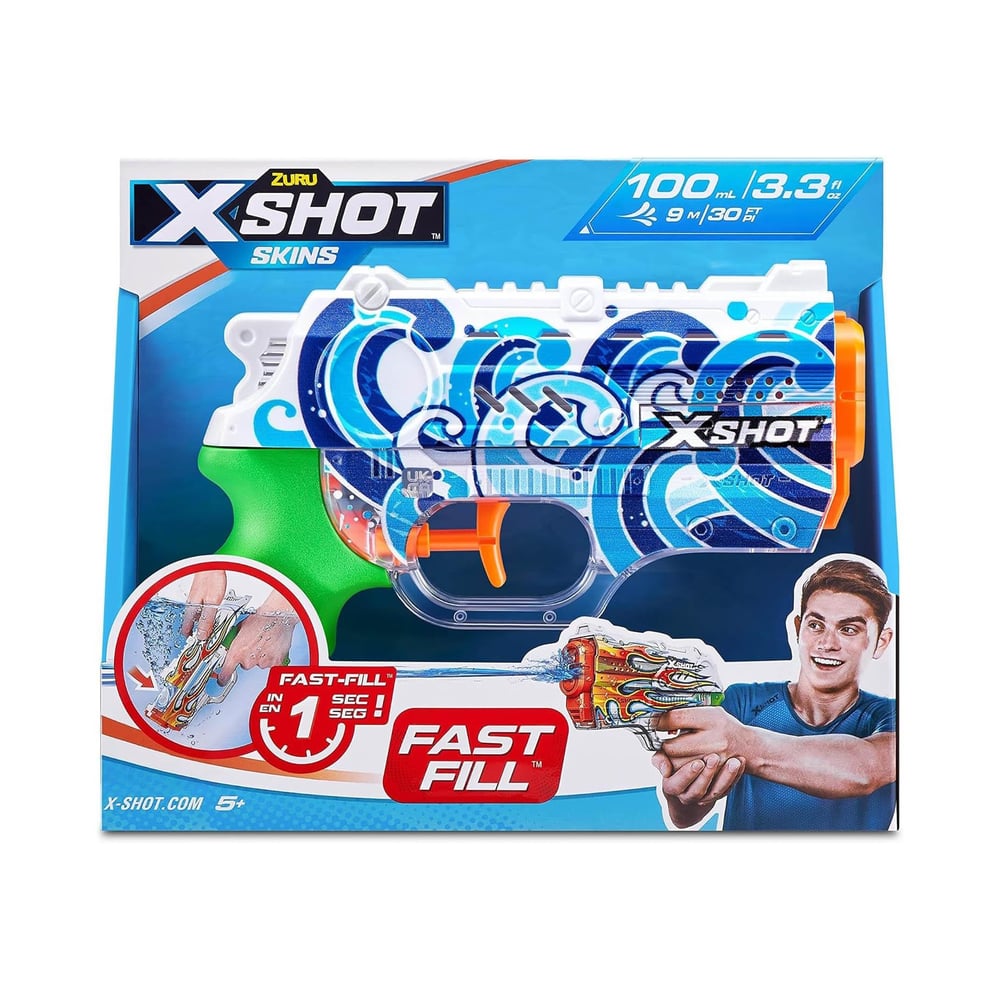 SunmanSunman X-Shot Skins Nano Fast Fill Su Tabancası 19 cm