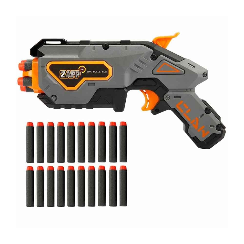 Sunman Zapp Toys 20 Mermili Sünger Dart Atan Silah 28 cm
