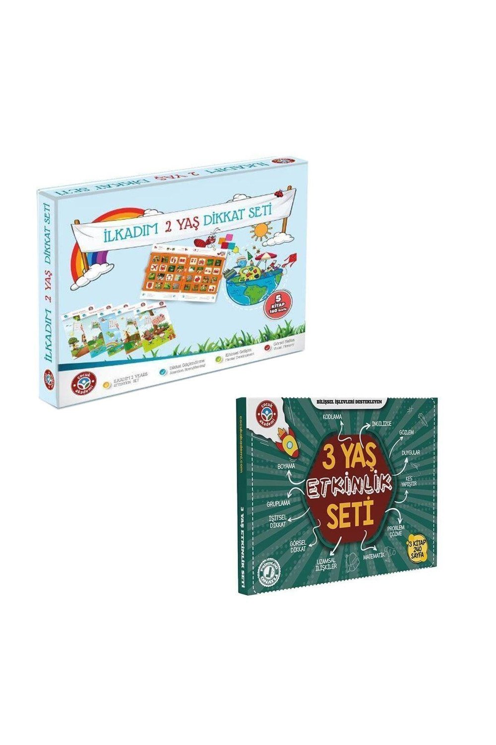 2 Yaş Dikkat Ve 3 Yaş Etkinlik Seti