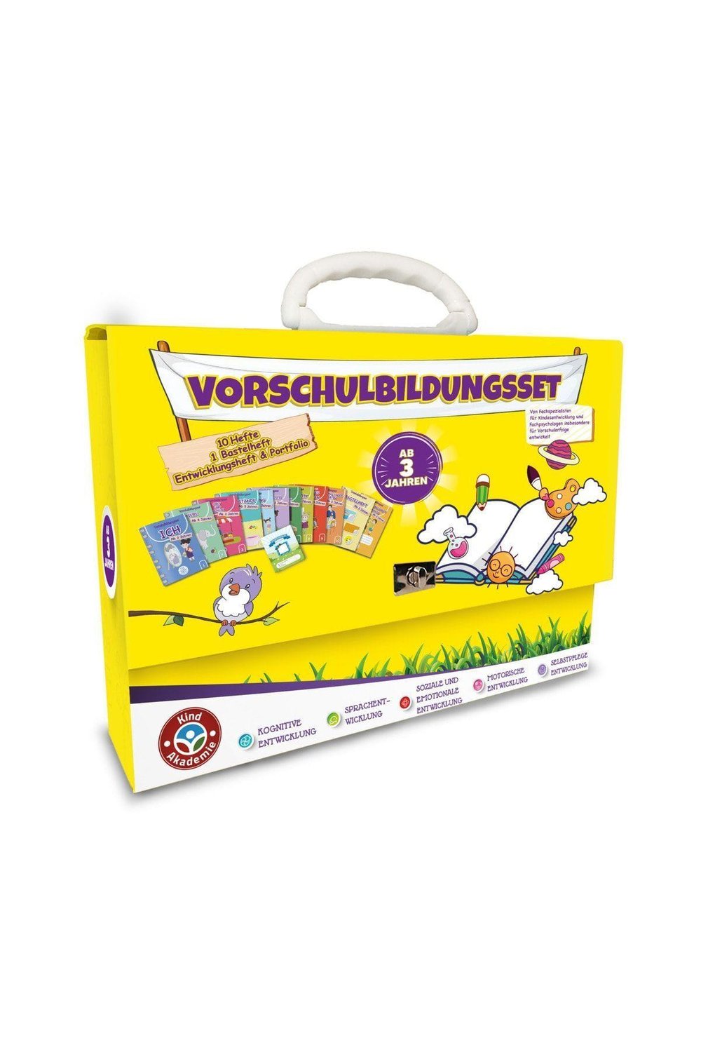 3 Yaş Okul Öncesi Eğitim Seti (Almanca)