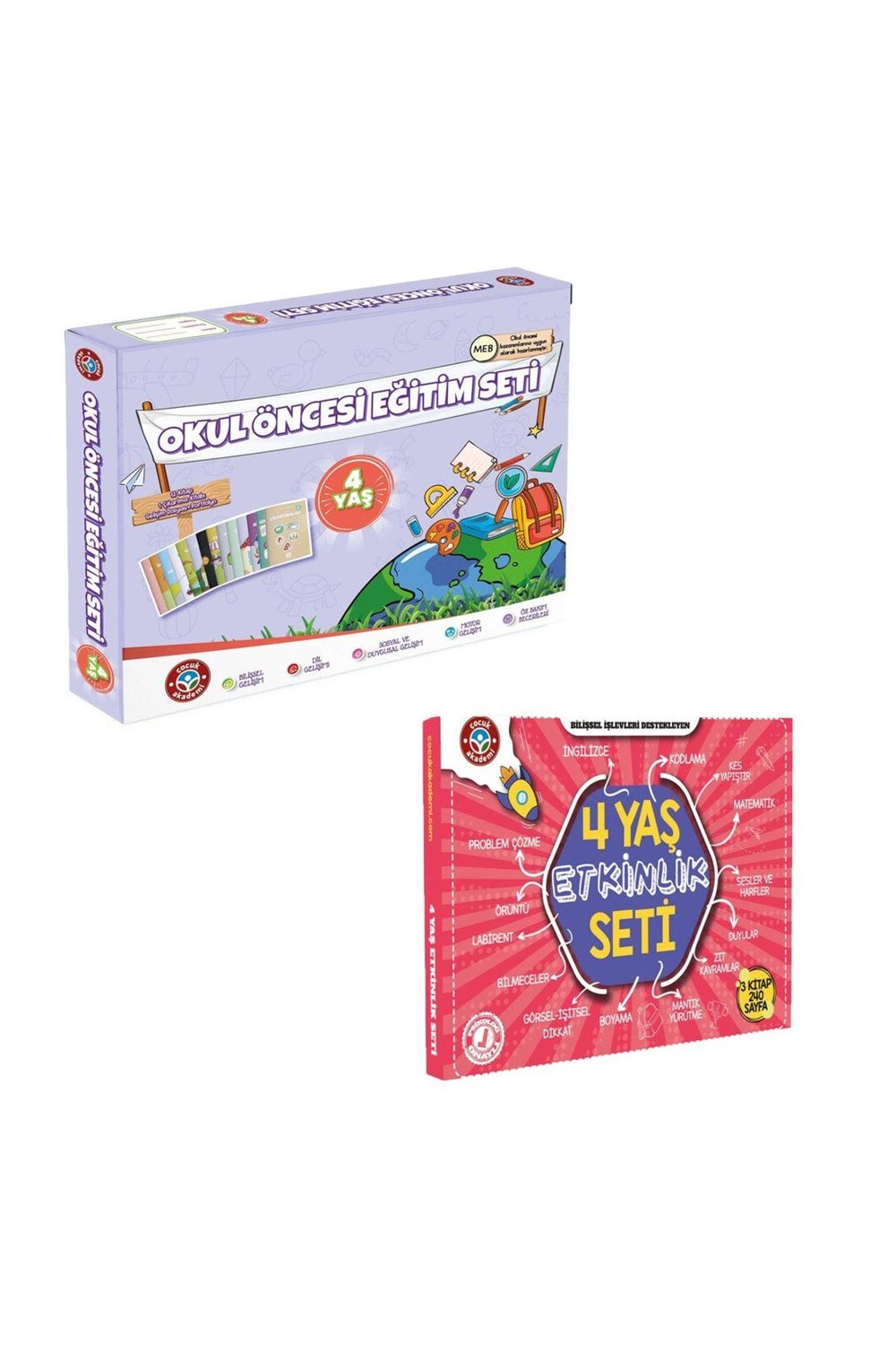 4 Yaş Eğitim Ve 4 Yaş Etkinlik Seti