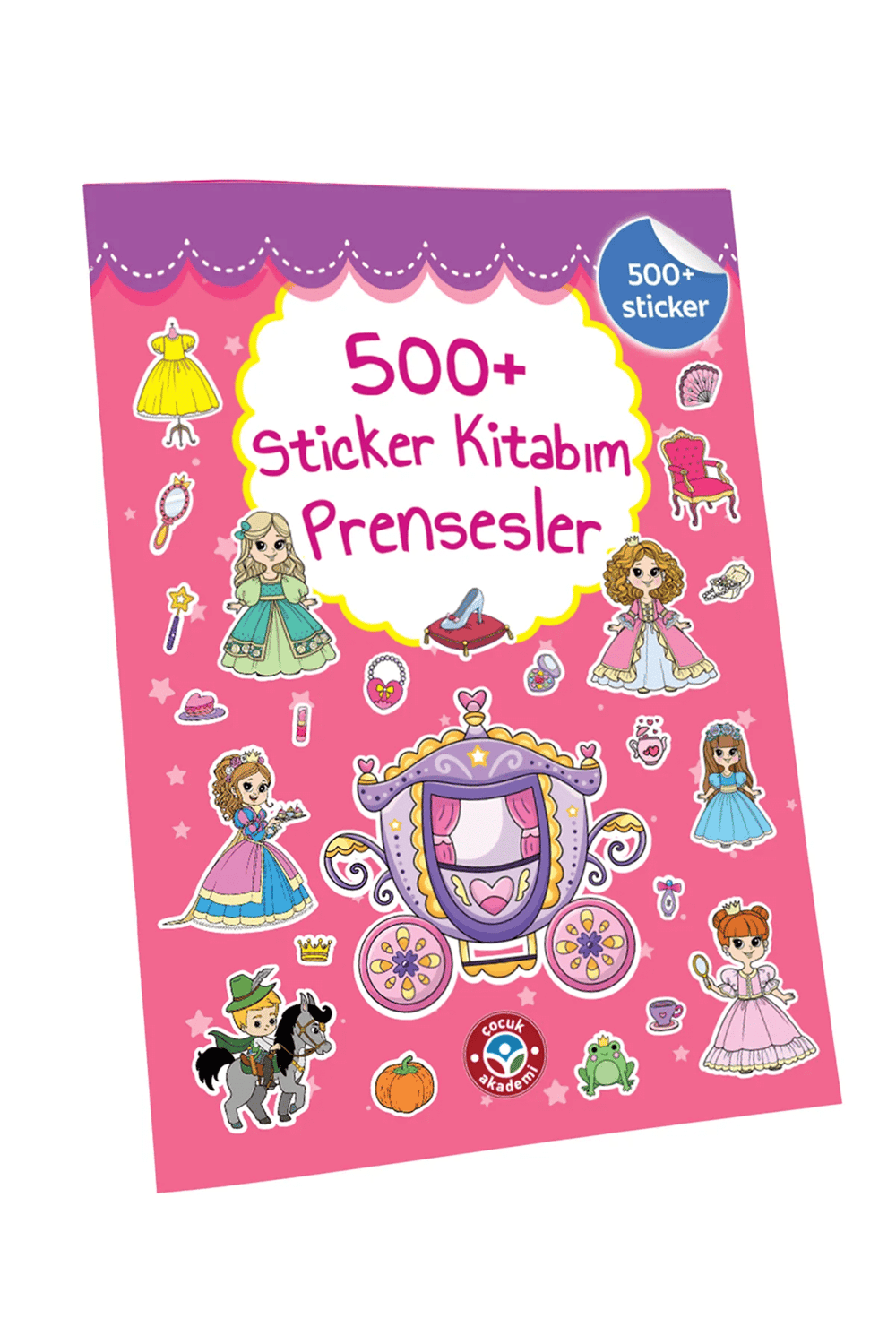 500+ Sticker Kitabım Prensesler