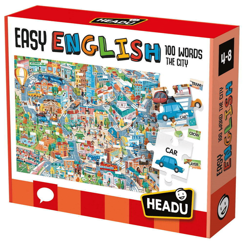 HEADU EASY ENGLISH 100 WORDS CITY (4-8 YAŞ)
