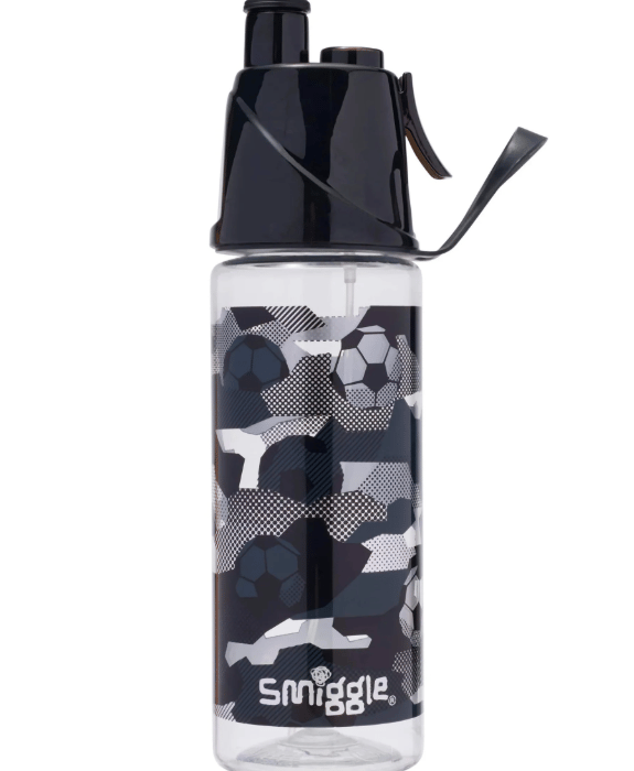 Smiggle - Assist Su Püskürtmeli 560ML BPAsız Suluk Futbol