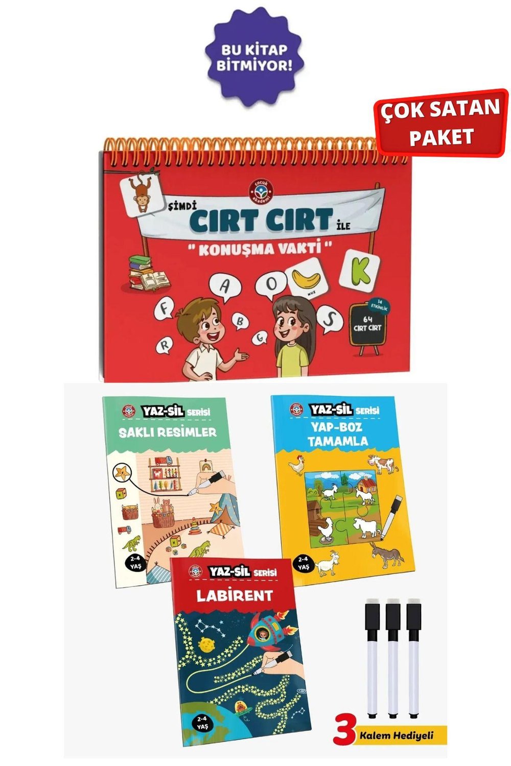 Cırt Cırt İle Konuşma Vakti ve Yaz Sil Serisi-1