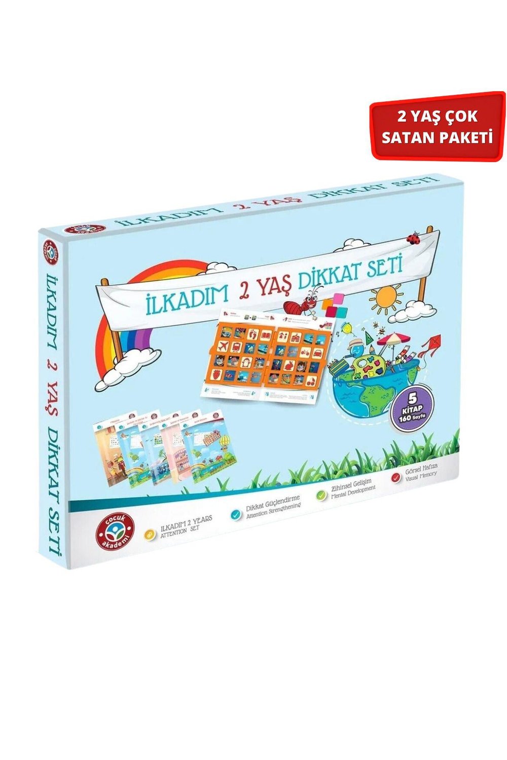 Ilkadım 2 Yaş Dikkat Seti