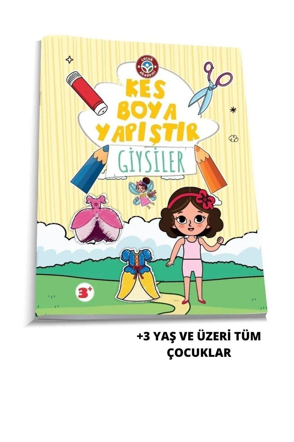Kes Boya Yapıştır Giysiler Kitabı
