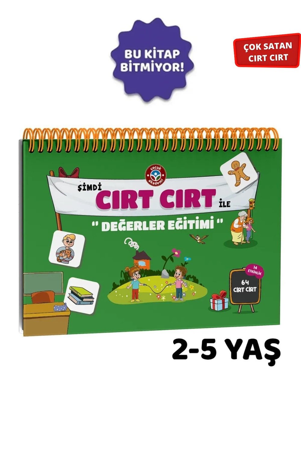 Şimdi Cırt Cırt Değerler Eğitimi Kitabı