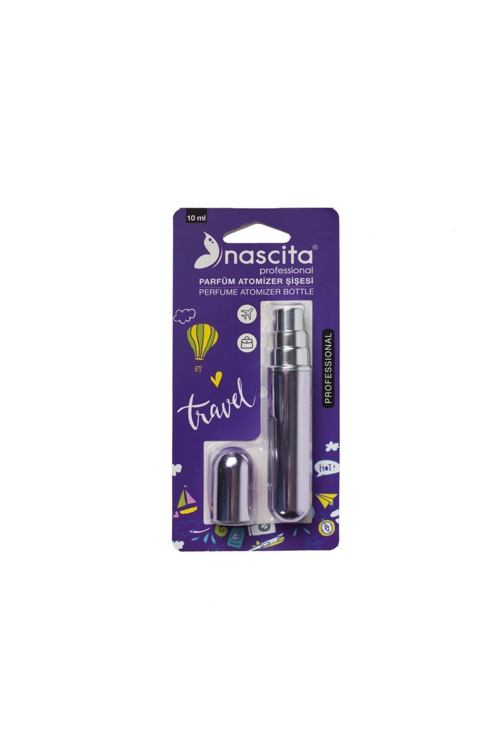 10 ml Mor Parfüm Atomizeri - 17