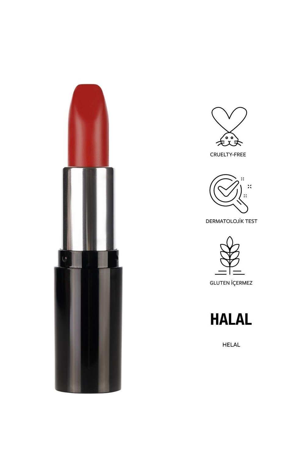 Pastel Nude Lipstick Ruj No:548