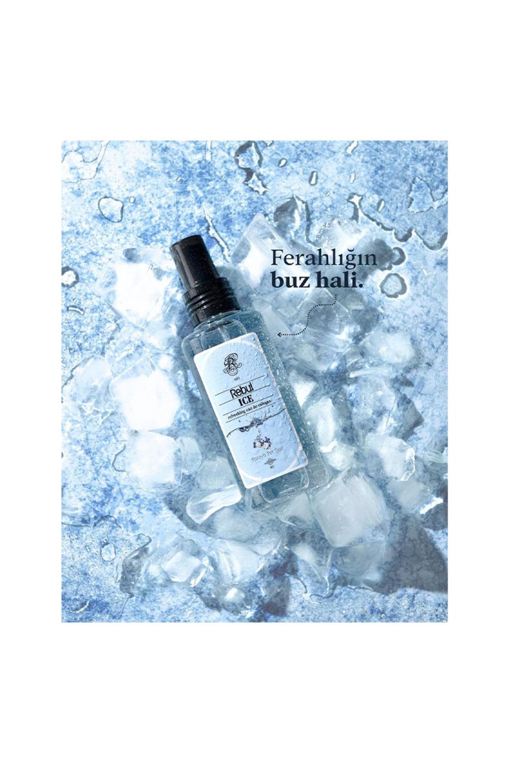 Rebul Ice Sprey Kolonya 125 ml (Pet Şişe)