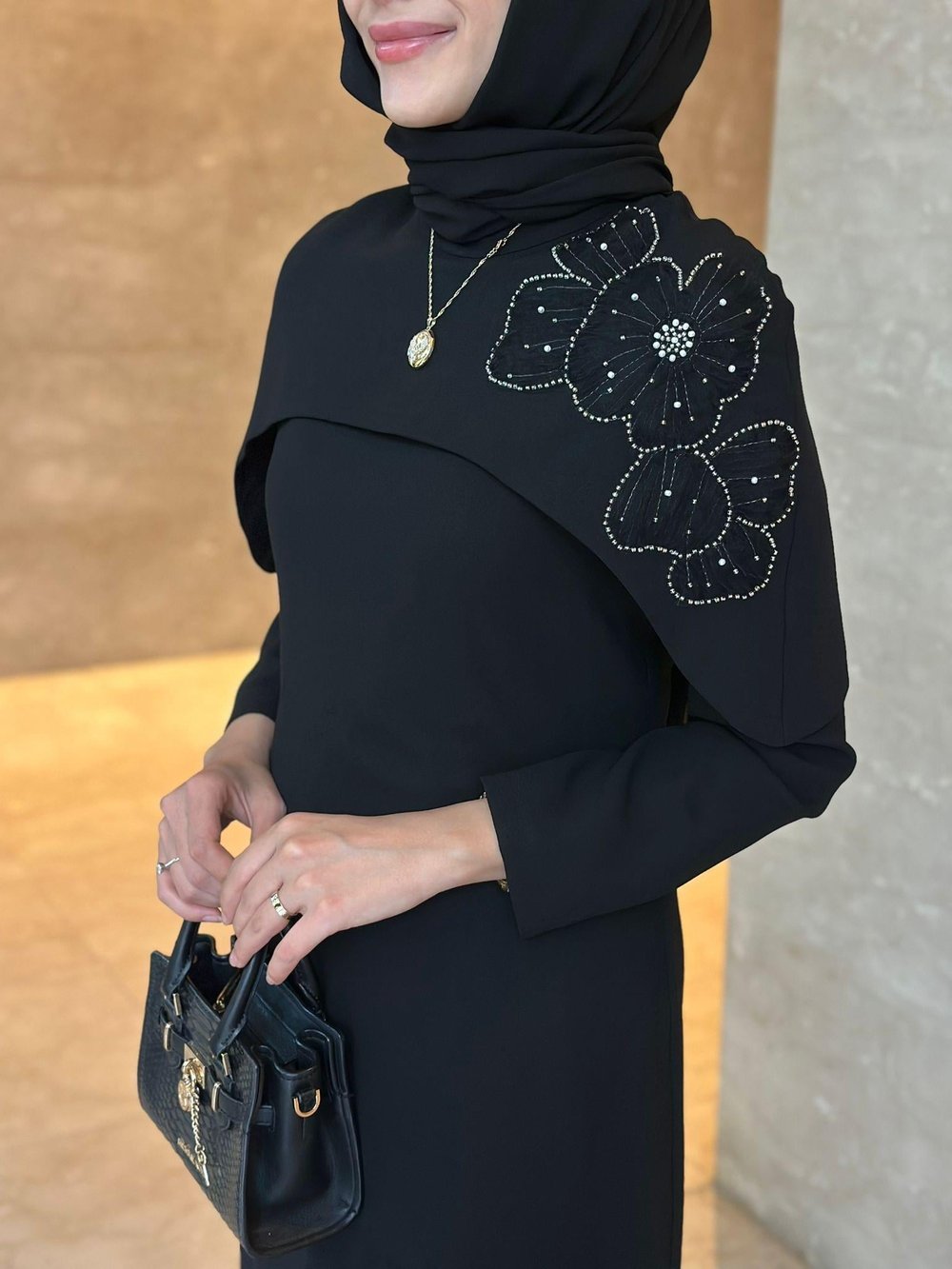 Leydi  Dress - Siyah