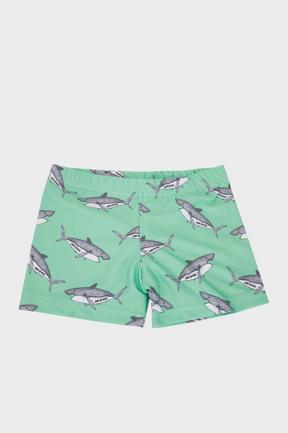 Berko Mint Shark Desenli Erkek Çocuk Mayo Short SM22120205 YEŞİL