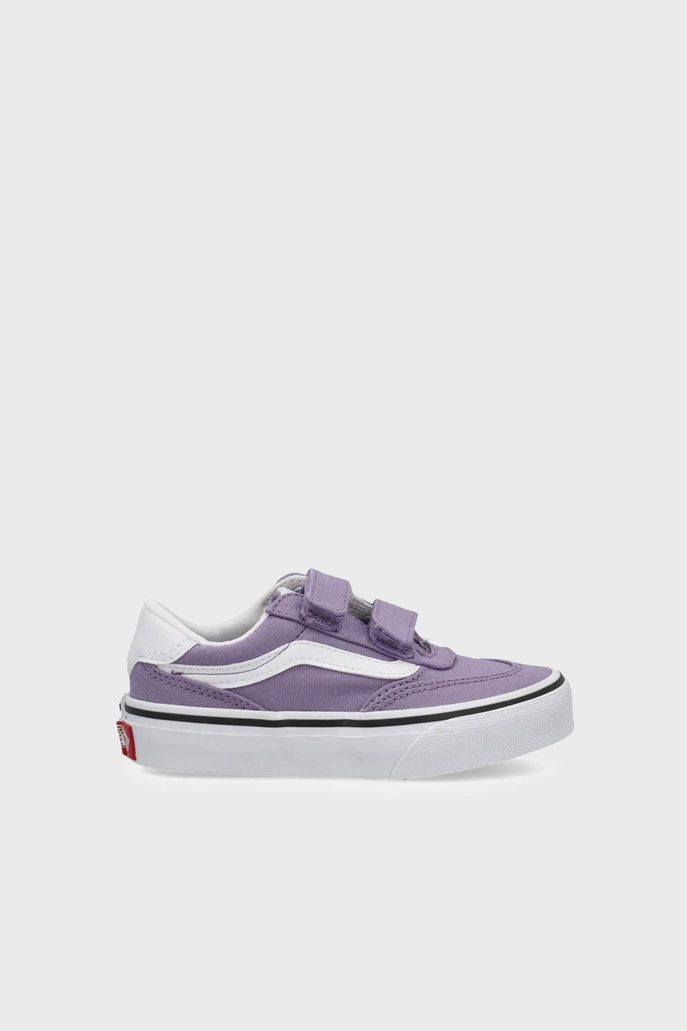Brooklyn LS V Logolu Cırt Cırtlı Sneaker Unisex Çocuk Ayakkabı VN000EKG1P11 MOR