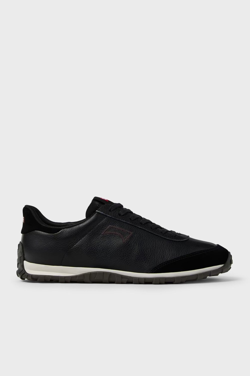 Camper Logolu Deri Sneaker Erkek Ayakkabı K101097-002 Siyah