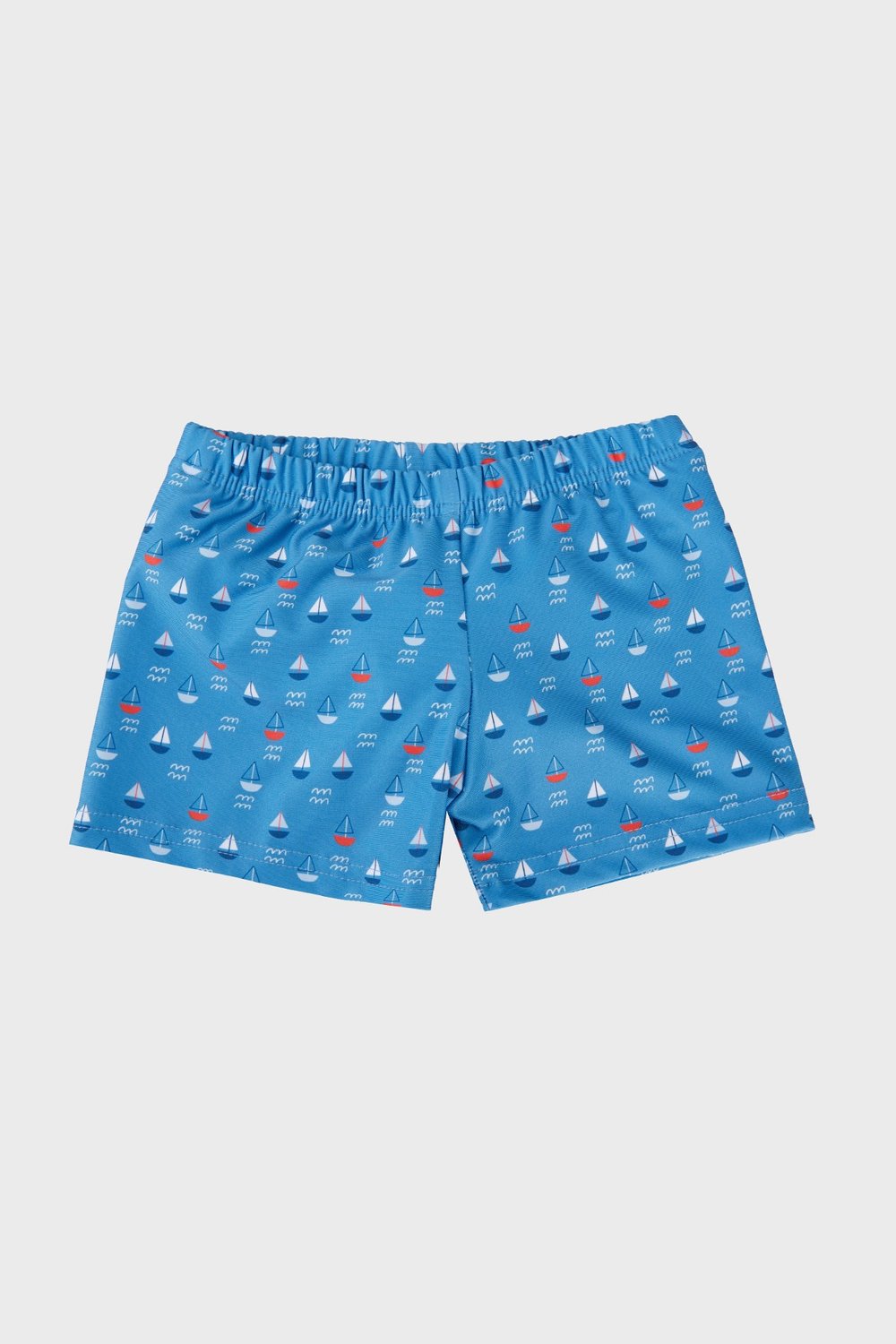Caspian Nappy Desenli Belden Bağlamalı Erkek Çocuk Mayo Short SN2681000002 MAVİ