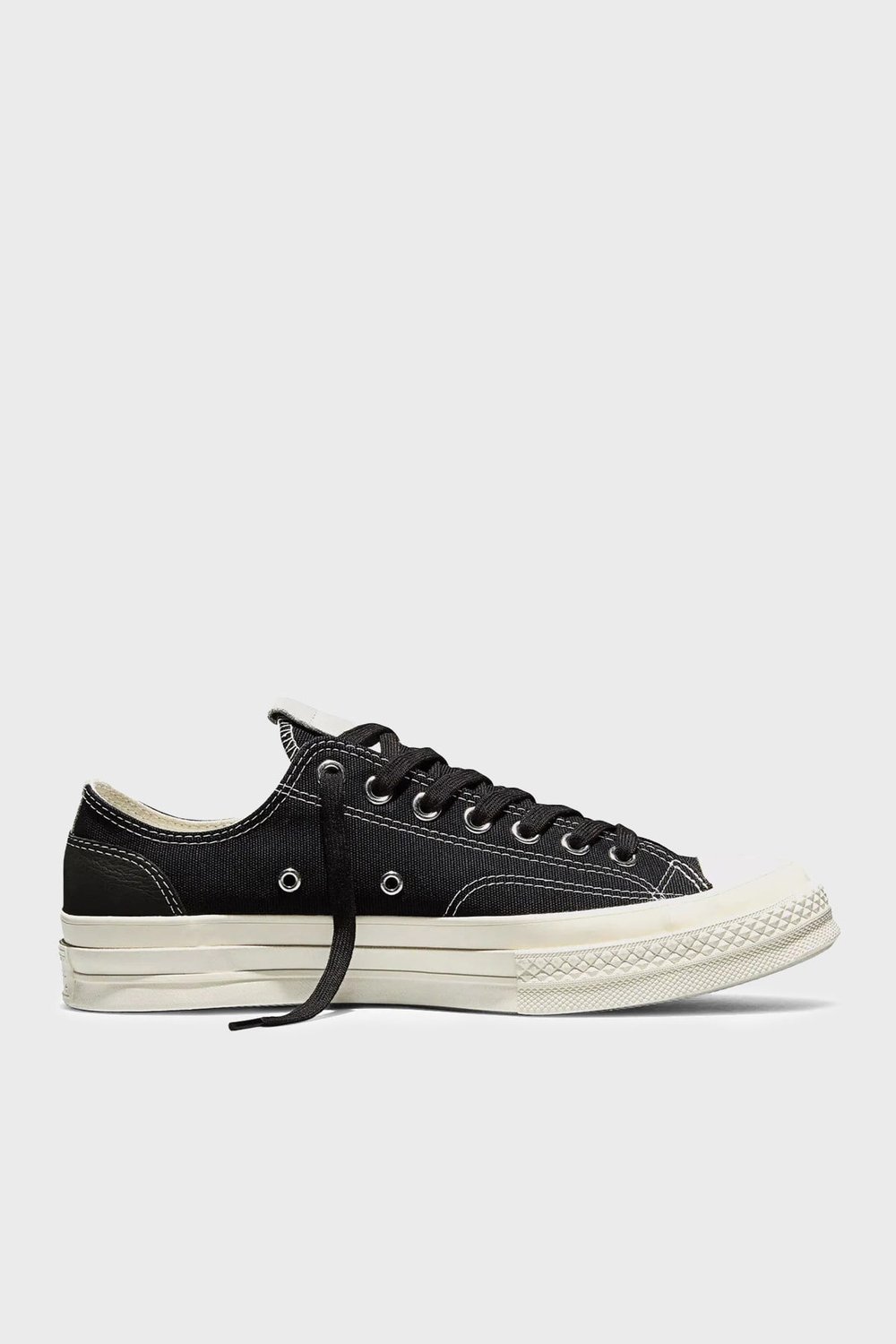 Chuck 70 Canvas Logolu Sneaker Unisex Ayakkabı A15992C 068 SİYAH