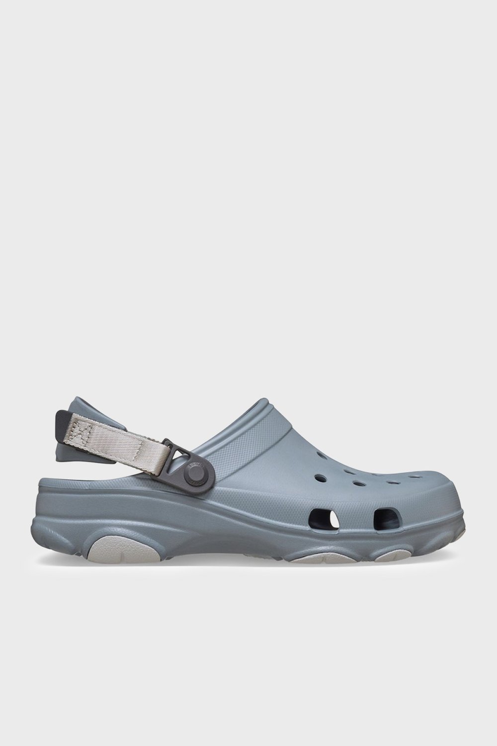Classic All Terrain Clog Cırt Cırtlı Erkek Terlik 206340-0Z3 GRİ