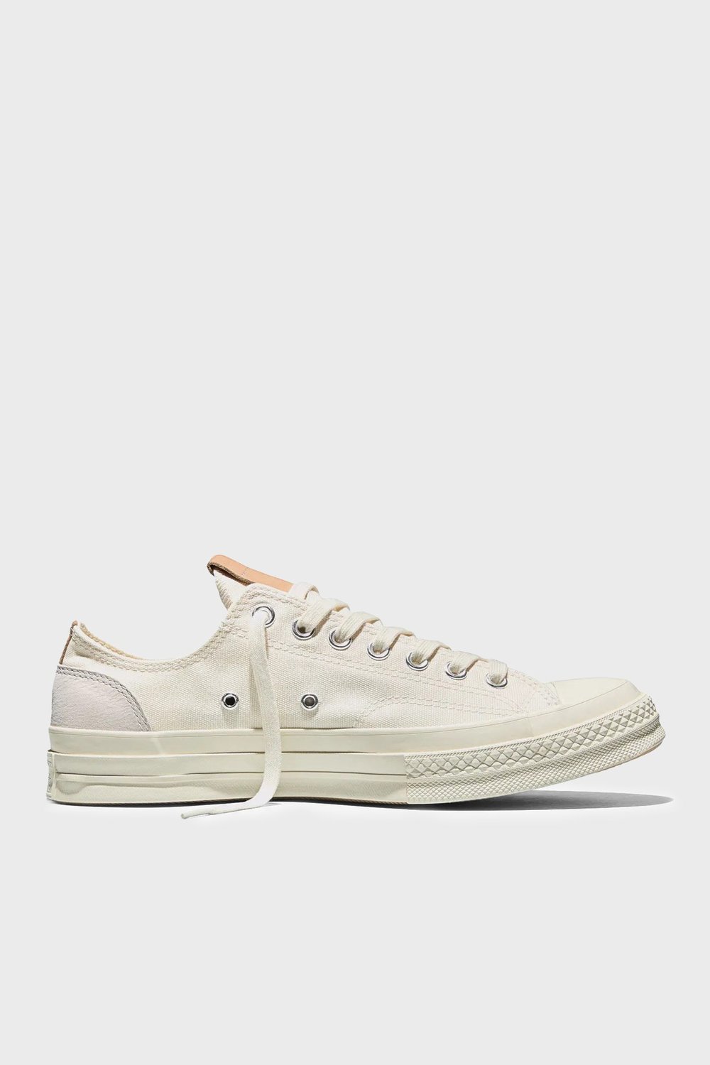 Converse Chuck 70 Canvas Logolu Sneaker Unisex Ayakkabı A15993C 286 KREM