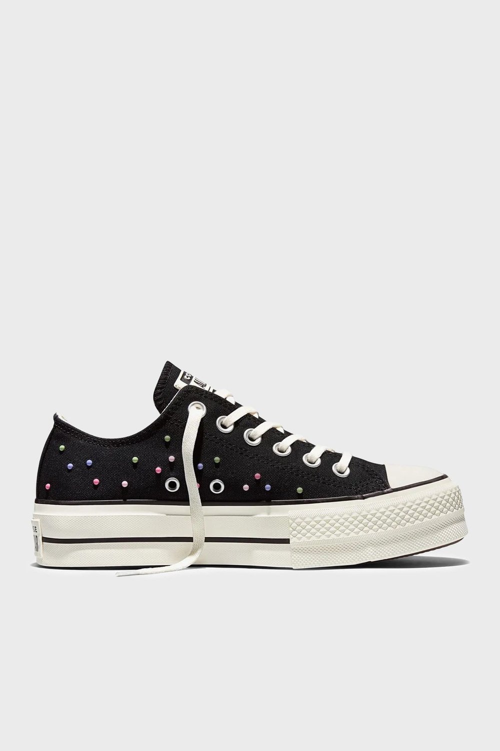 Converse Chuck Taylor All Star Kanvas Sneaker Kadın Ayakkabı A19141C 001 SİYAH