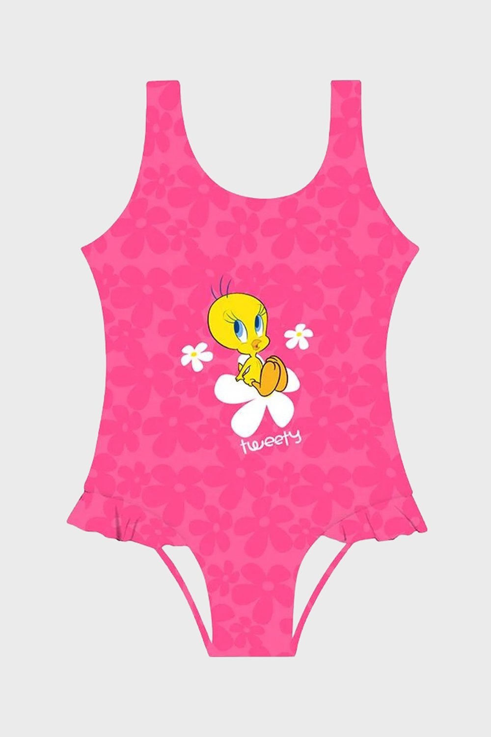 Daisyloo Askılı Kolay Kuruyan Uv Korumalı Kız Çocuk Mayo SM2612050701 PEMBE
