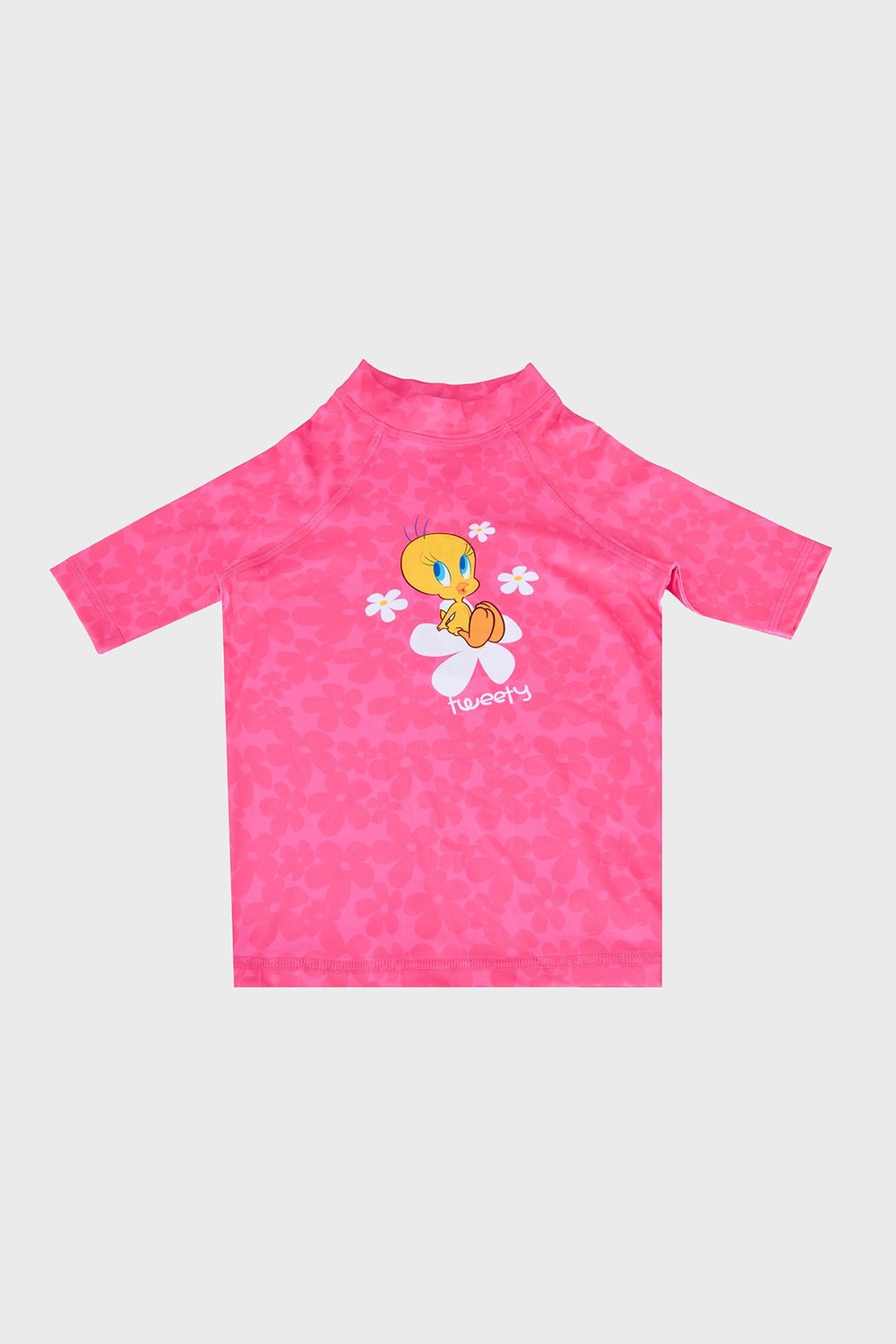 Daisyloo Uv Korumalı Kısa Kollu Mayo Kız Çocuk T Shirt ST2612050002 PEMBE