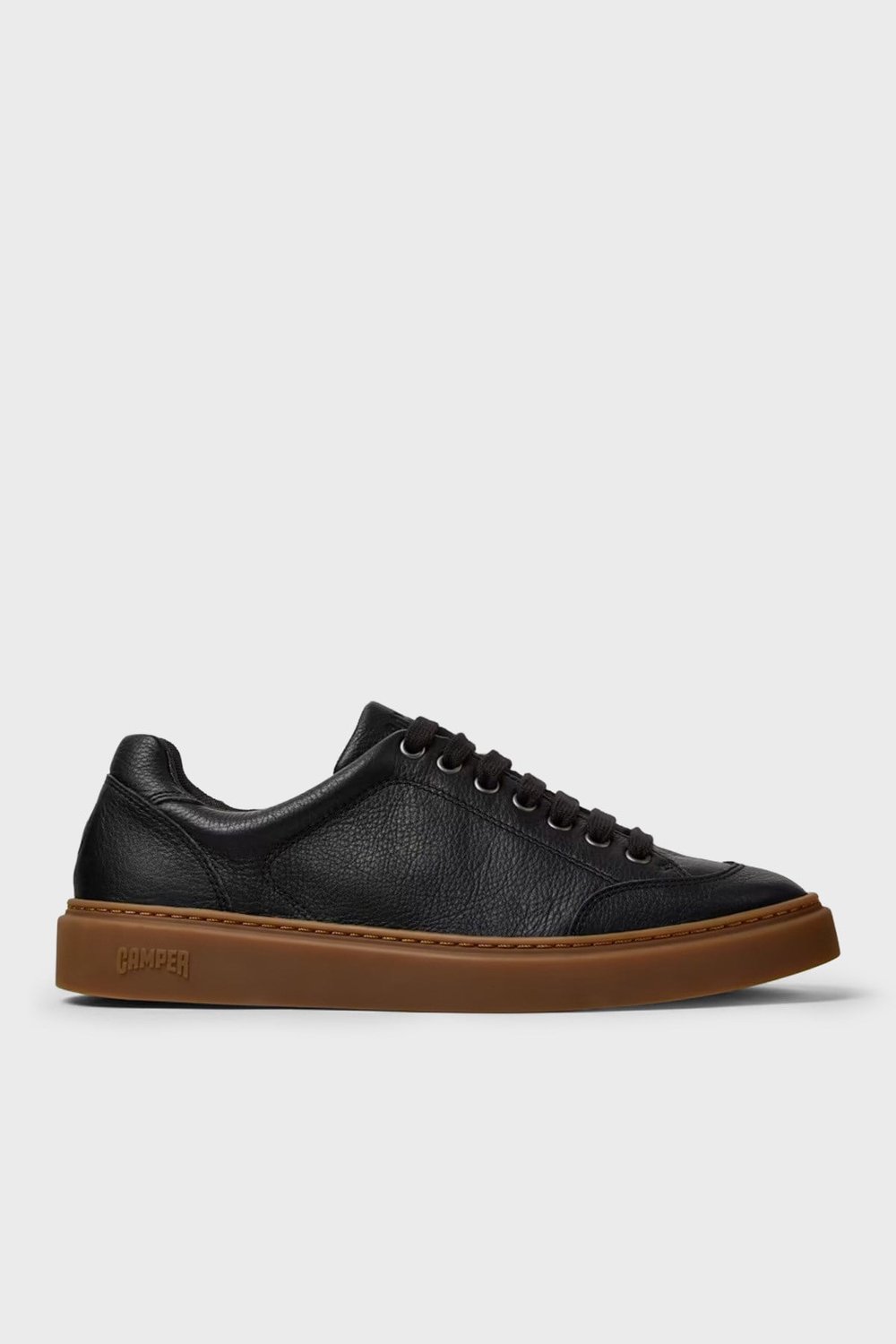 Deri Sneaker Erkek Ayakkabı K101105-010 SİYAH
