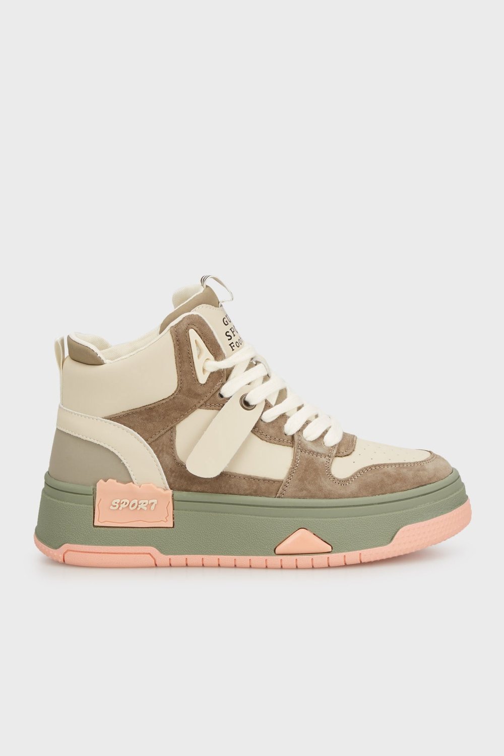Deri Sneaker Kadın Ayakkabı 38924K3582 YEŞİL