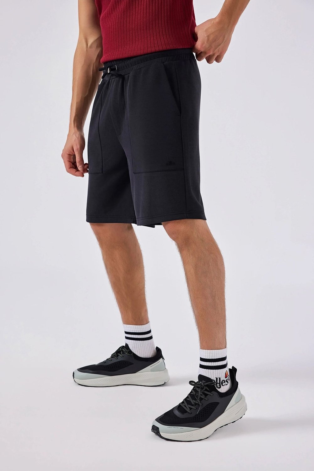 Ellesse Regular Fit Modal Cep Detaylı Erkek Short 6SM4004-BK SİYAH