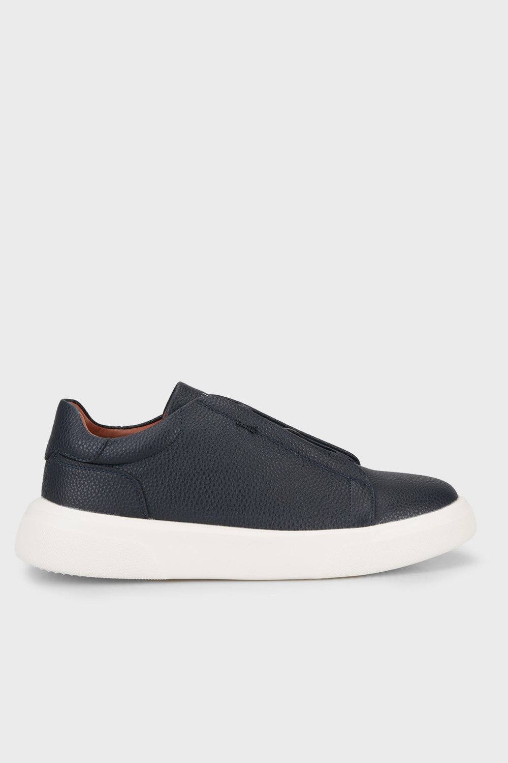 Hakiki Deri Sneaker Erkek Ayakkabı 111230330 LACİVERT