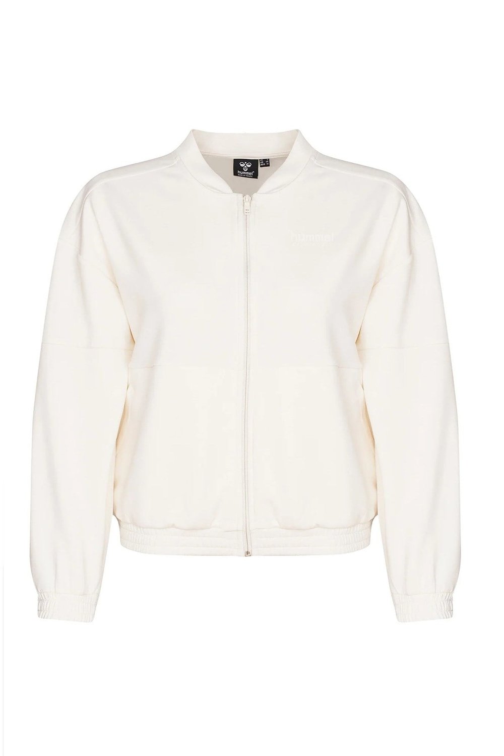 Hummel Loose Fit Logolu Kolej Yaka Bayan Eşofman Üstü 922499-9157 EKRU
