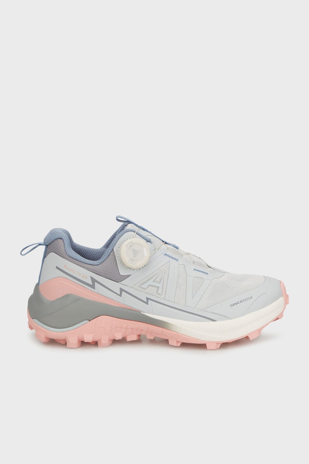Humtto Logolu File Detaylı Kalın Taban Sneaker Bayan Ayakkabı 679-860714B AÇIK GRİ