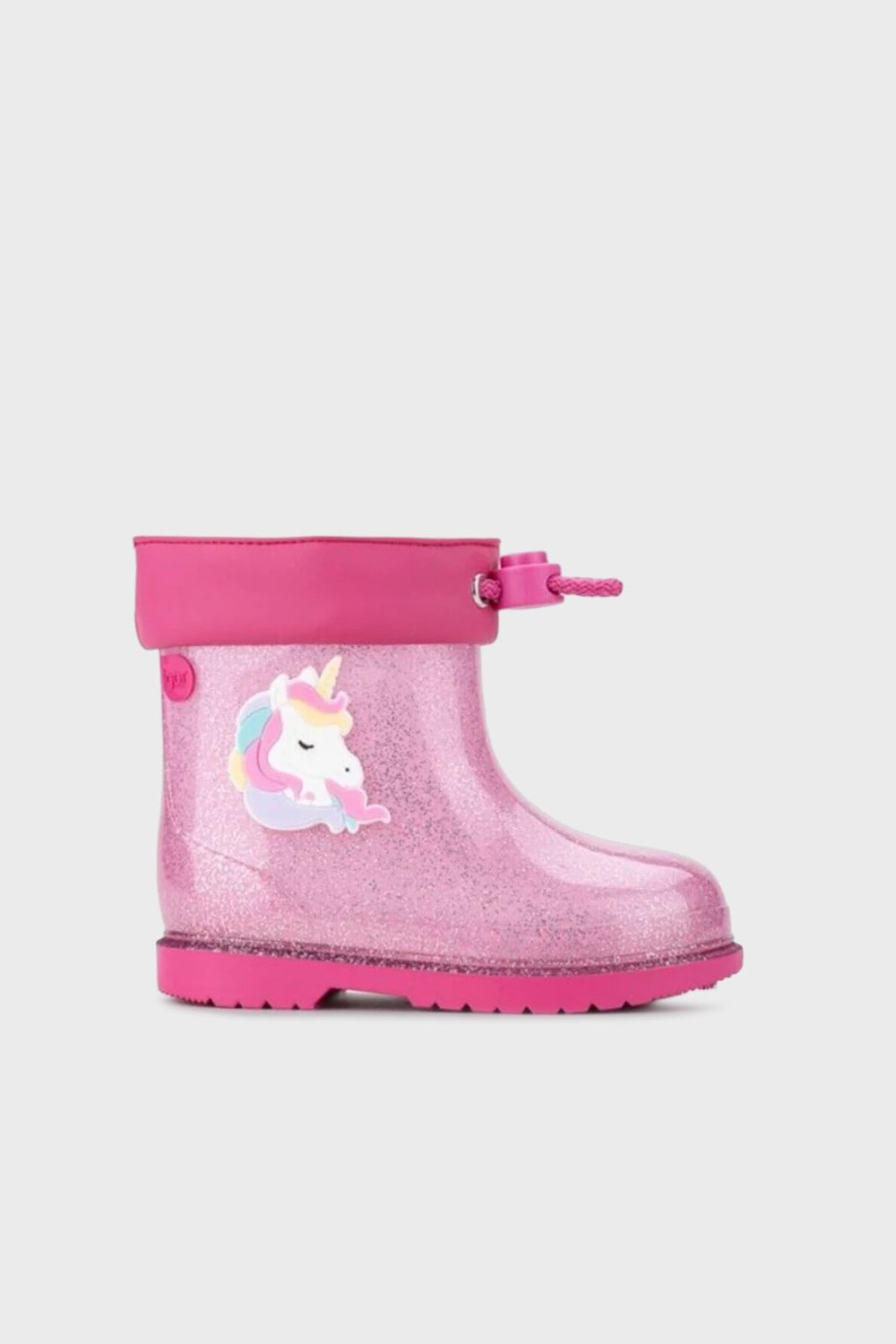 Igor Bimbi Unicornio Bağcık Detaylı Simli Kız Çocuk Yağmur Çizmesi W10339 FUŞYA