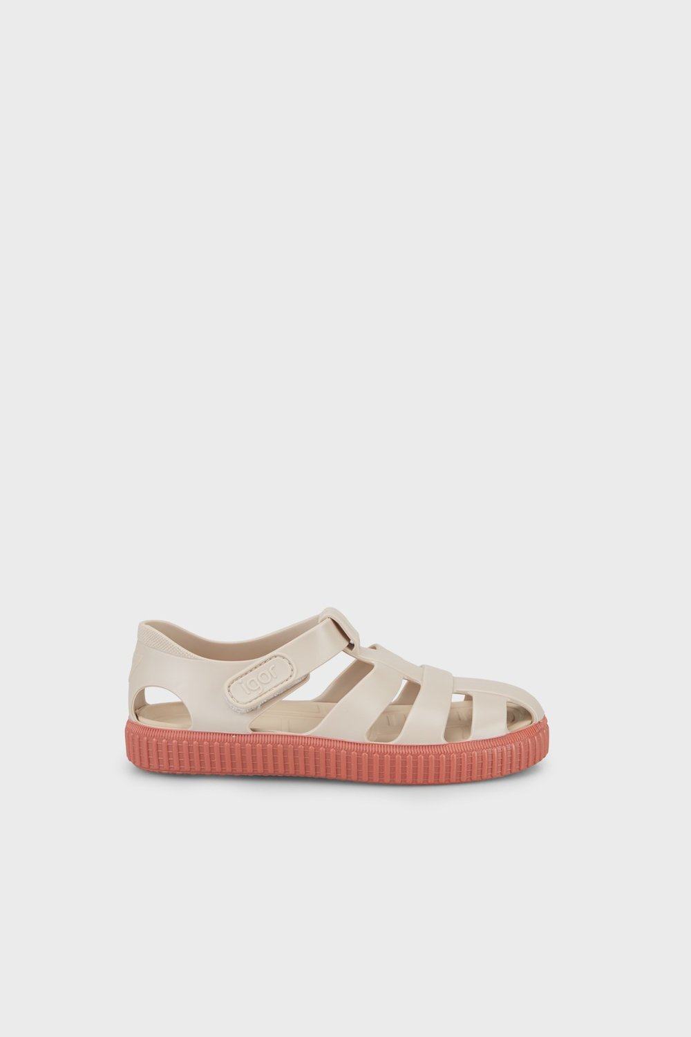Igor Nıco Logolu Cırt Cırtlı Unisex Çocuk Sandalet S10368 TAŞ
