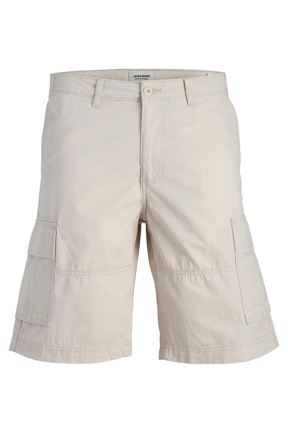Jack & Jones Pants Studio Jpstcole Pamuklu Relaxed Fit Kargo Erkek Short 12274389 TAŞ