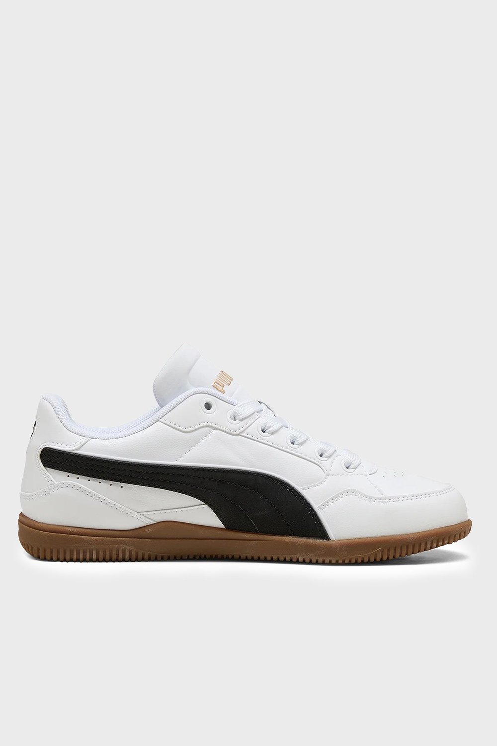 K-Moda Deri Logolu Sneaker Kadın Ayakkabı 40449904 BEYAZ