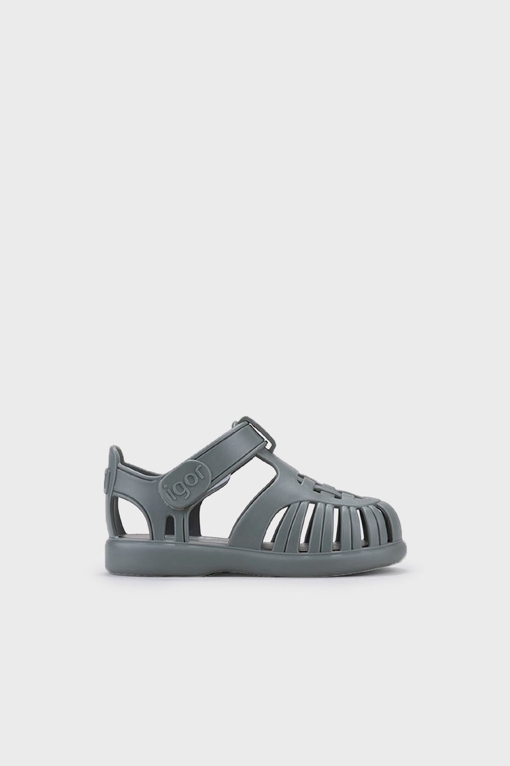 Kaymayı Önleyen Flex Foam Cırtlı Unisex Çocuk Sandalet S10271 KOYU YEŞİL