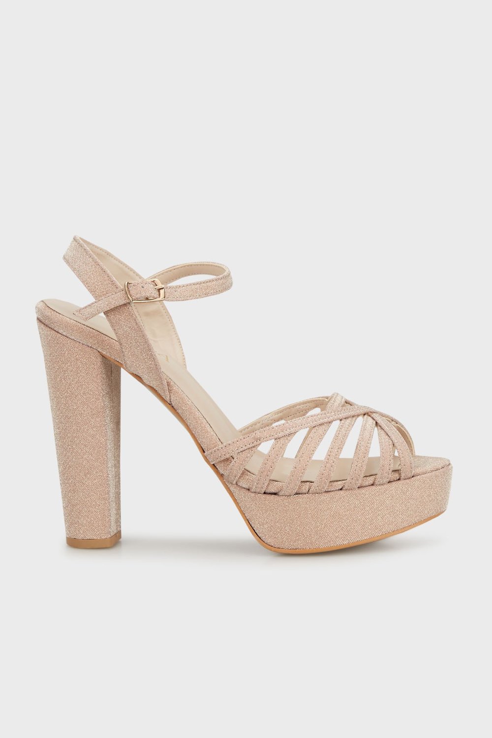 Lela Simli Platform Topuklu Bayan Ayakkabı 34718407023 ROSE