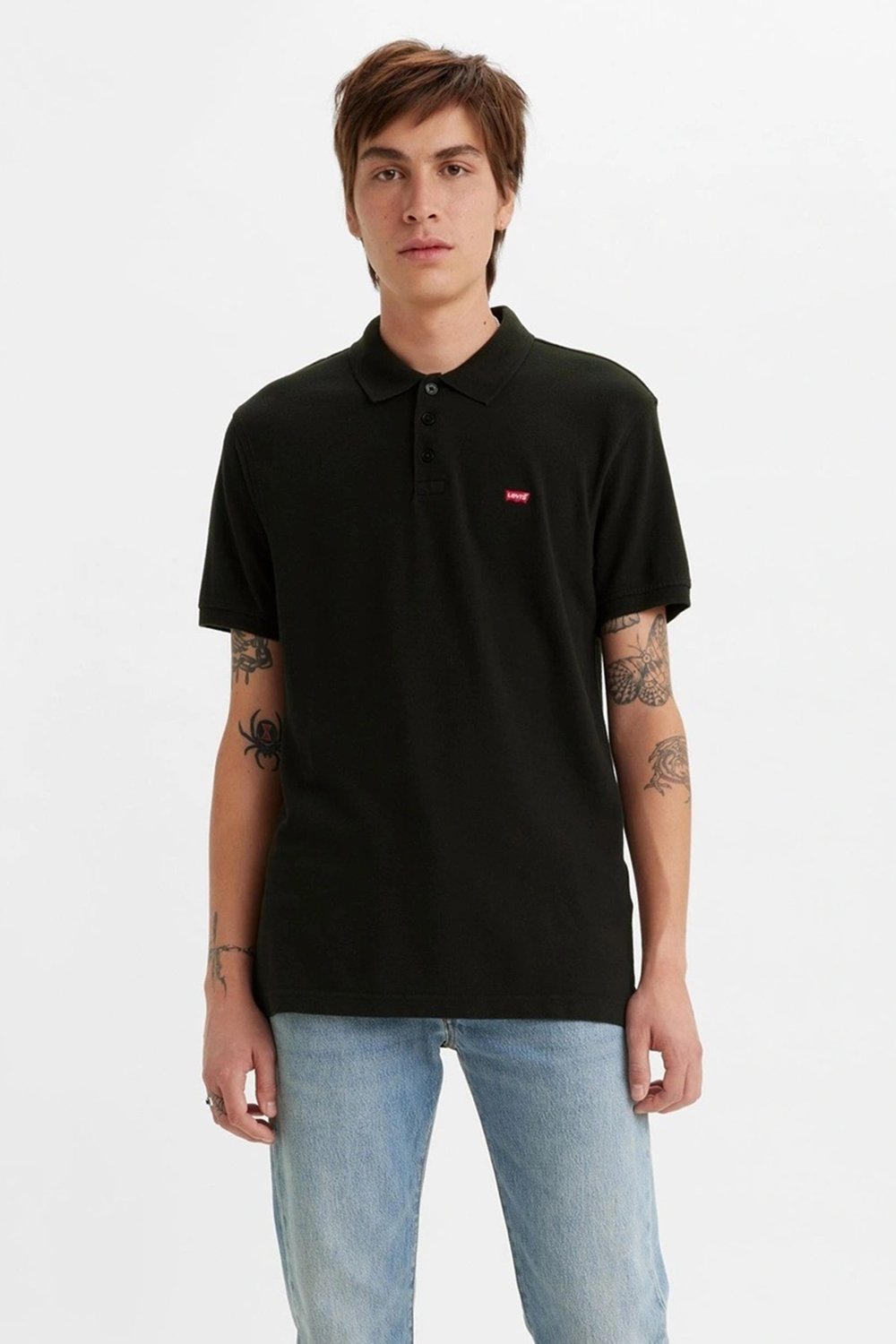 Levi's Pamuklu Regular Fit Erkek Polo Yaka T Shirt A2085-0000 SİYAH