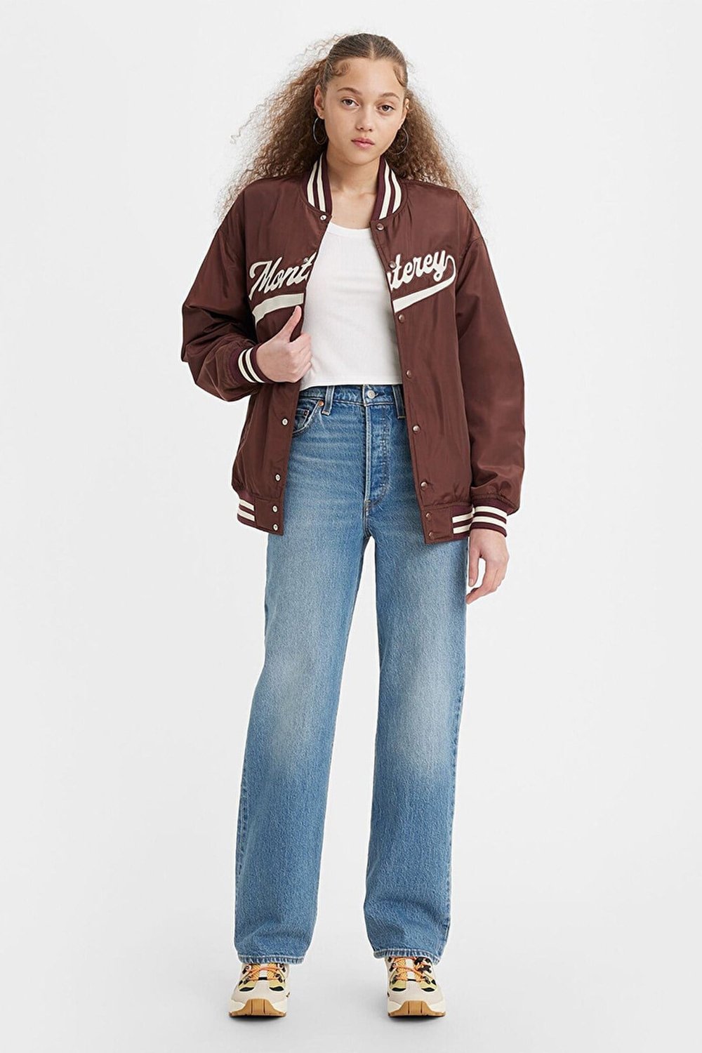 Levi's Ribcage Straight Fit Yüksek Bel Düz Paça Jeans Kadın Kot Pantolon 001TG-0001 MAVİ