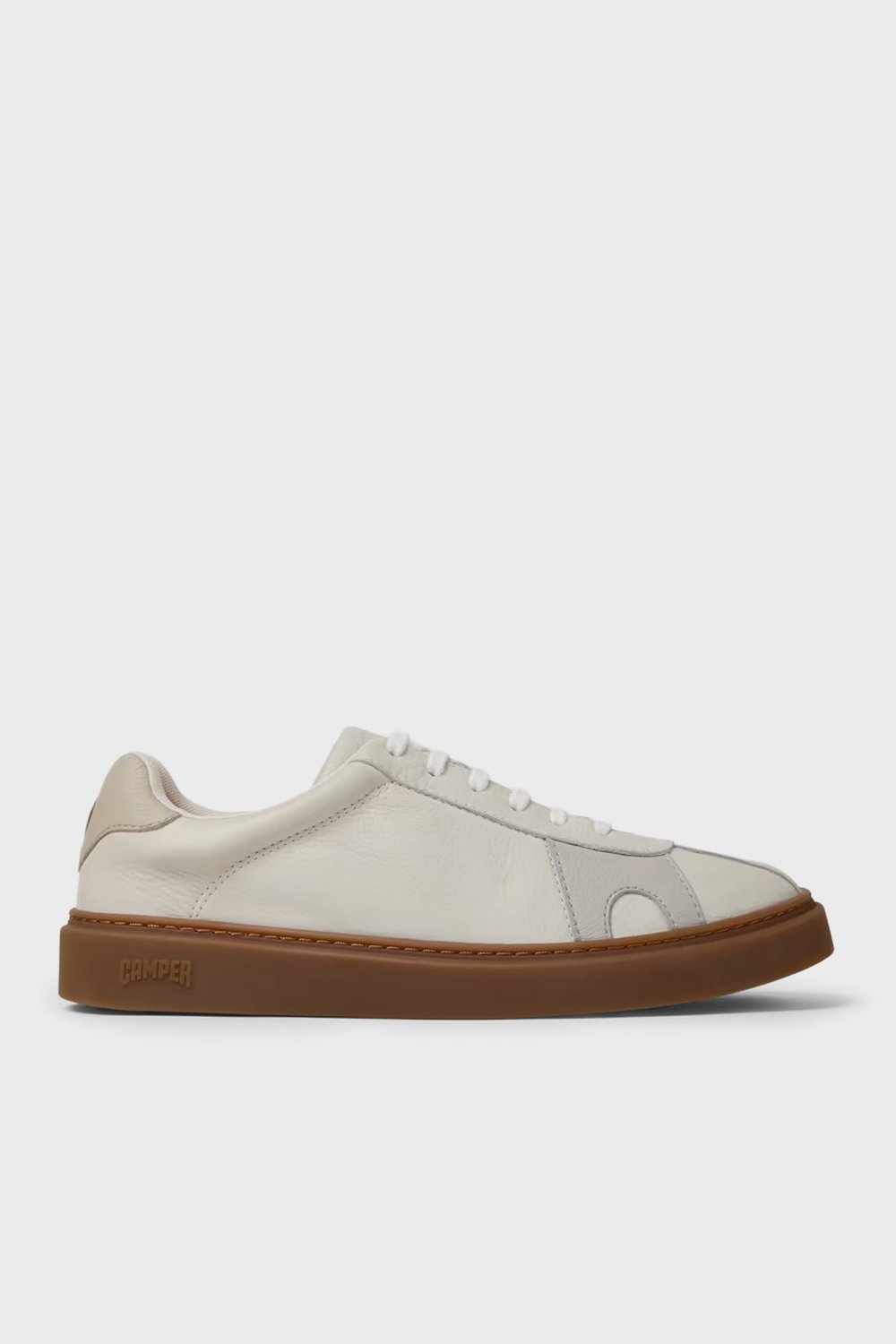 Logolu Sneaker Erkek Ayakkabı K101107-001 BEYAZ